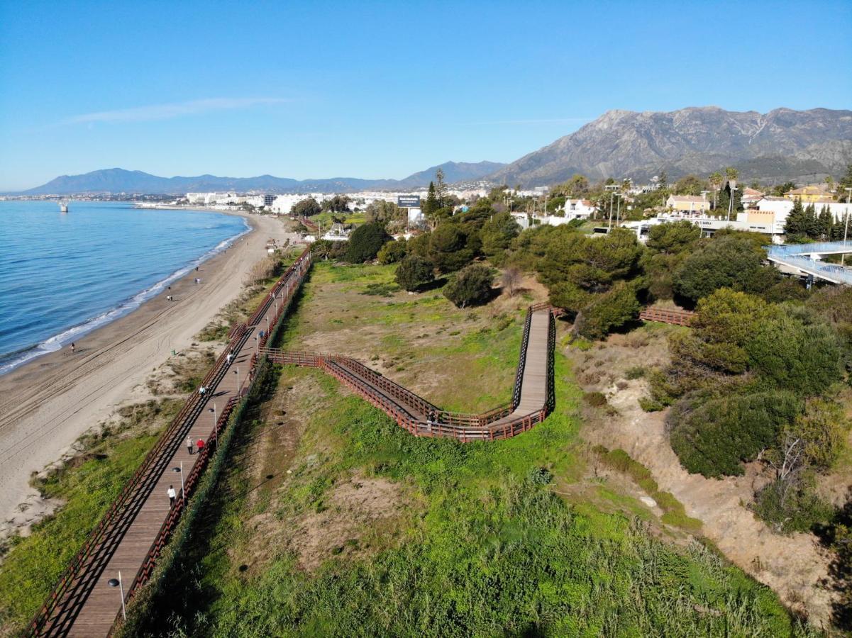 Studio-Near The Beach, Bbq And Seawater Pool Marbella Exterior foto
